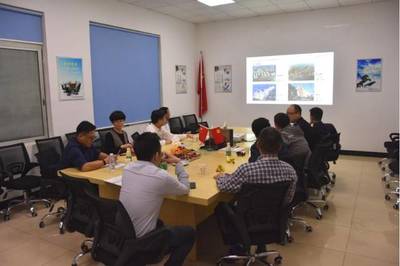 佛山市住房和城乡建设局陈浩斌局长一行调研金域学府项目及科筑集成公司